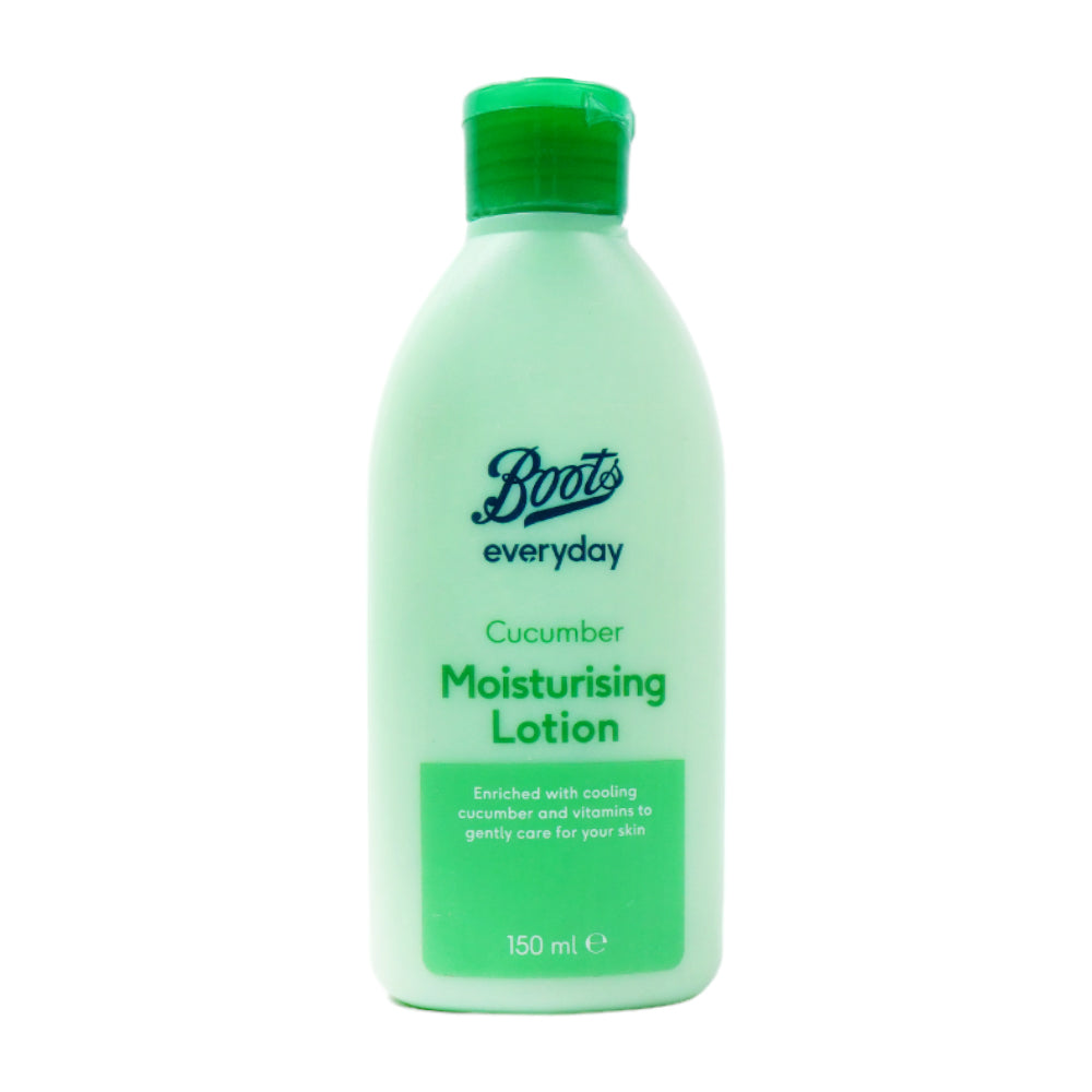 BOOTS EVERYDAY CUCUMBER MOISTURISING LOTION 150ML Default Title - MamasJan skincare