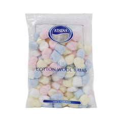 ATHENA COTTON WOOL BALLS COLOURED 100 PC Default Title - MamasJan Makeup