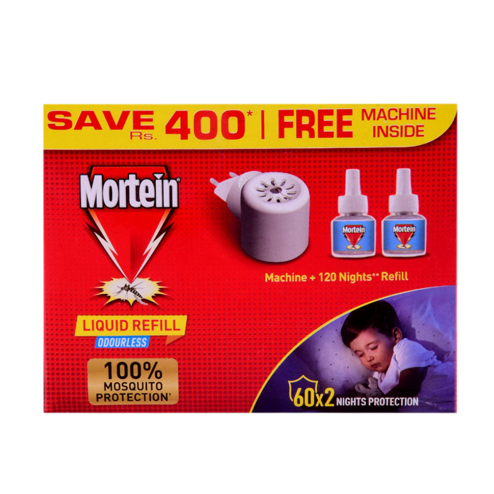 MORTEIN LED MACHINE + 2 REFIL ORDOURLESS PROMO PACK Default Title - MamasJan Grocery