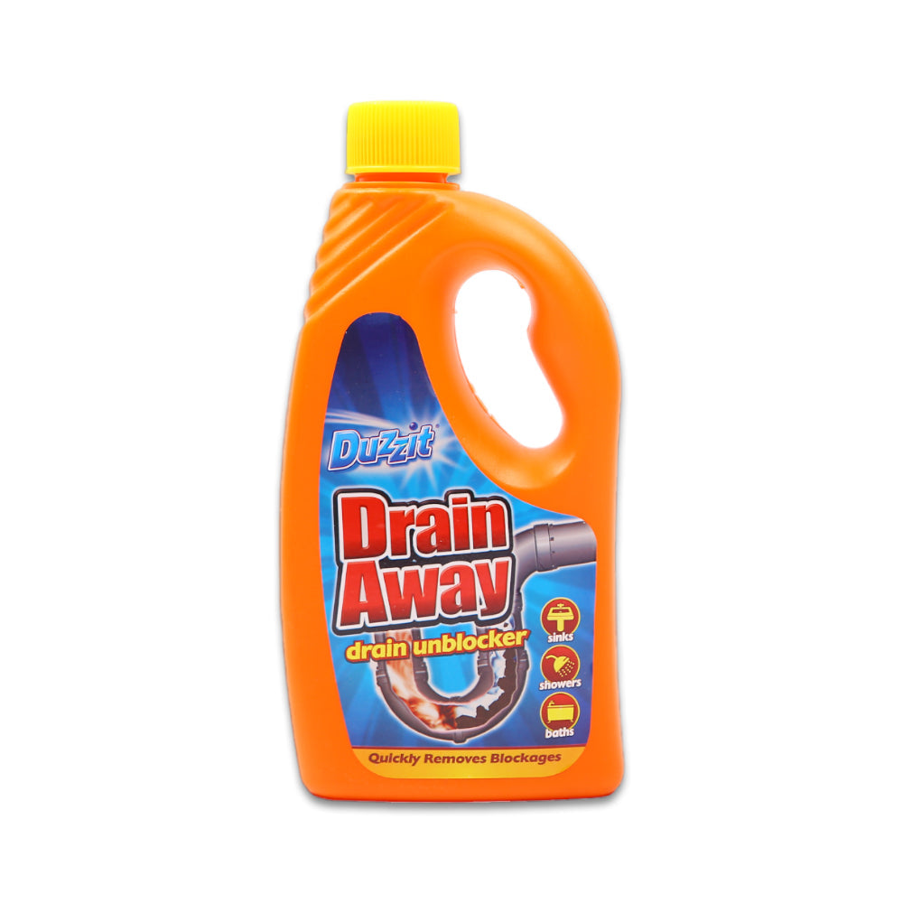 DUZZIT CLEANER DRAIN AWAY DARIN UNBLOCKER BLOCKAGES 400 ML Default Title - MamasJan Grocery Nonfood
