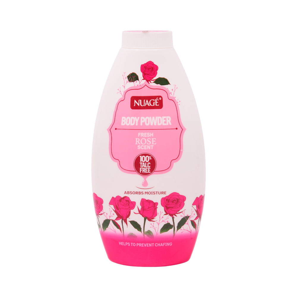 NUAGE BODY POWDER FRESH ROSE 250 GM Default Title - MamasJan Grocery Nonfood