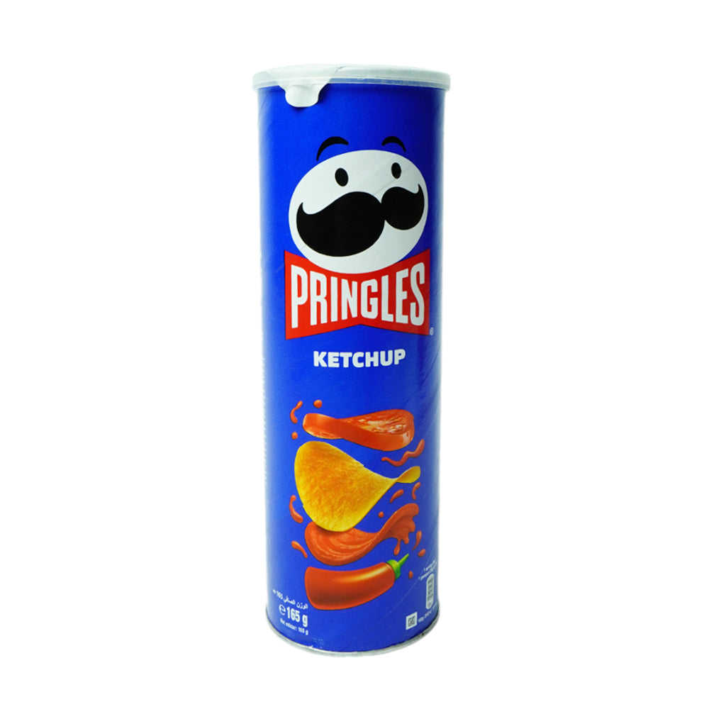 PRINGLES CHIPS KETCHUP 165 GM Default Title - MamasJan Grocery