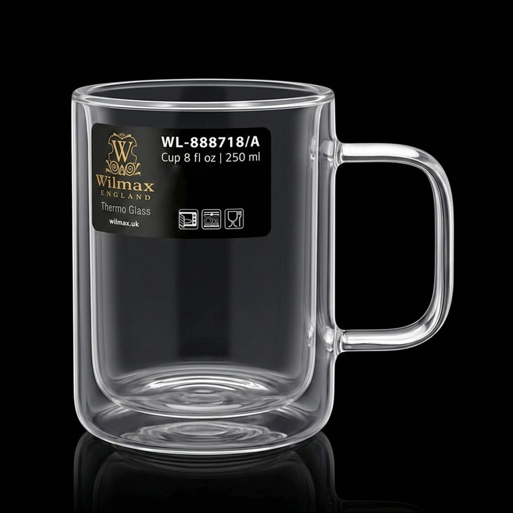 MUG DOUBLE WALL WELLMAX WL888718/A Default Title - MamasJan Crockery
