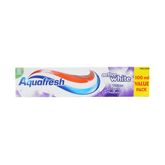 AQUA FRESH TOOTH PASTE ACTIVE WHITE 3IN1 100 ML Default Title - MamasJan Grocery Nonfood