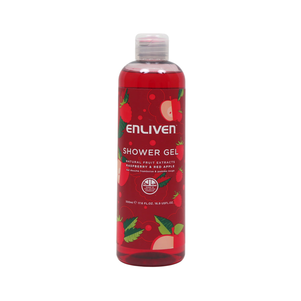 ENLIVEN SHOWER GEL RASPBERRY & RED APPLE 500 ML Default Title - MamasJan skincare