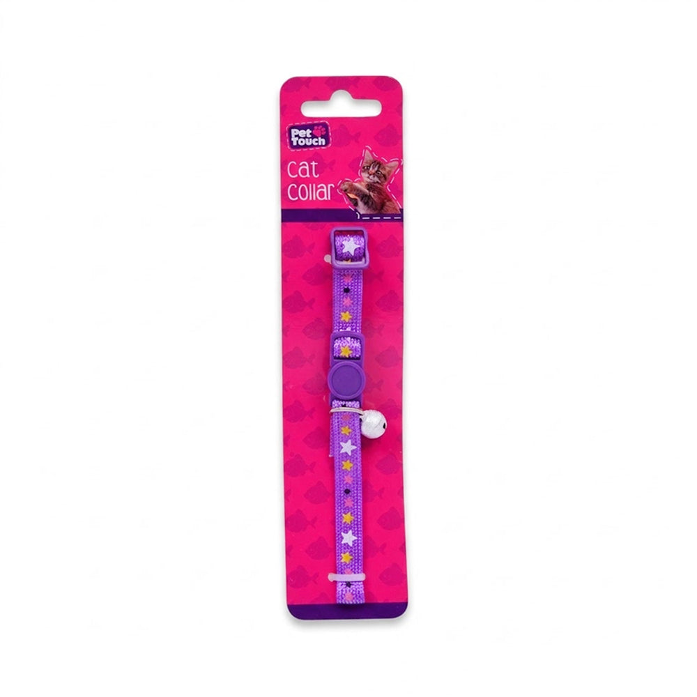 PET TOUCH CAT COLLAR WITH BELL HT7173 Default Title - MamasJan Pet Care
