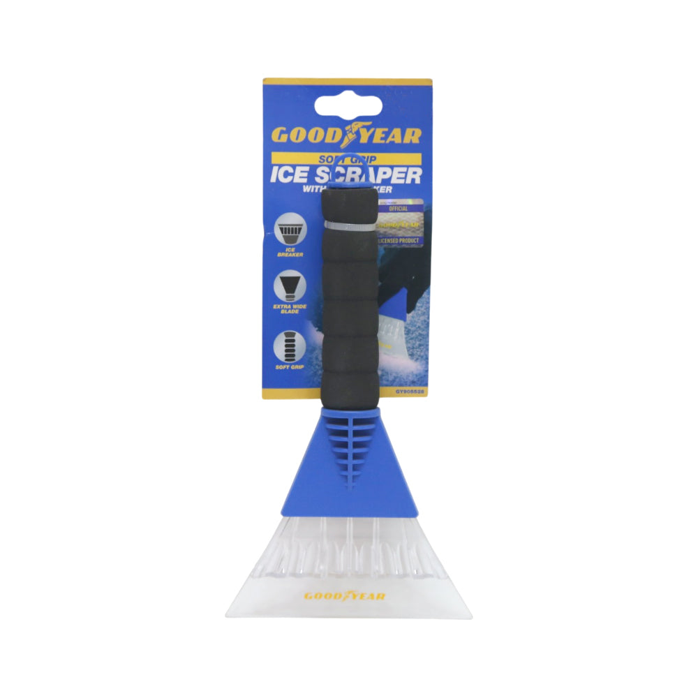 GOODYEAR ICE SCRAPPER WITH ICE BREAKER PLASTIC GY905528 Default Title - MamasJan Grocery Nonfood