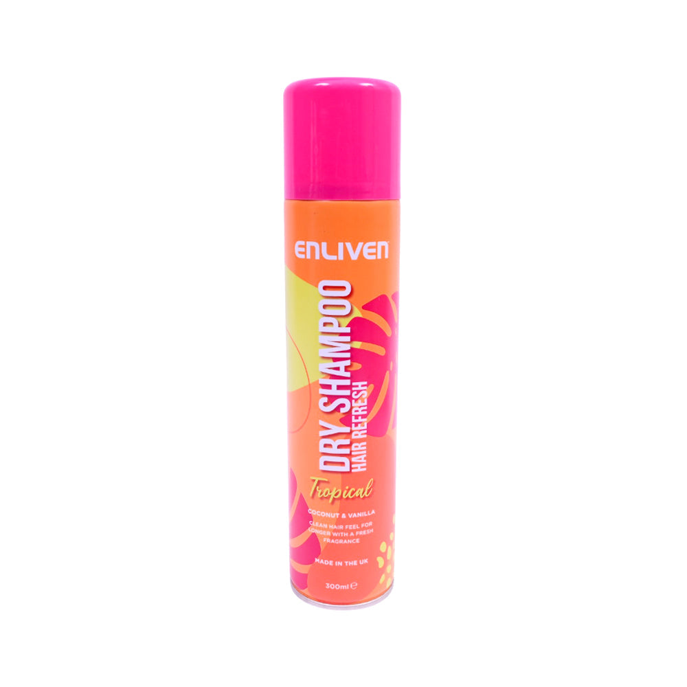 ENLIVEN DRY SHAMPOO TROPICAL 300 ML Default Title - MamasJan haircare