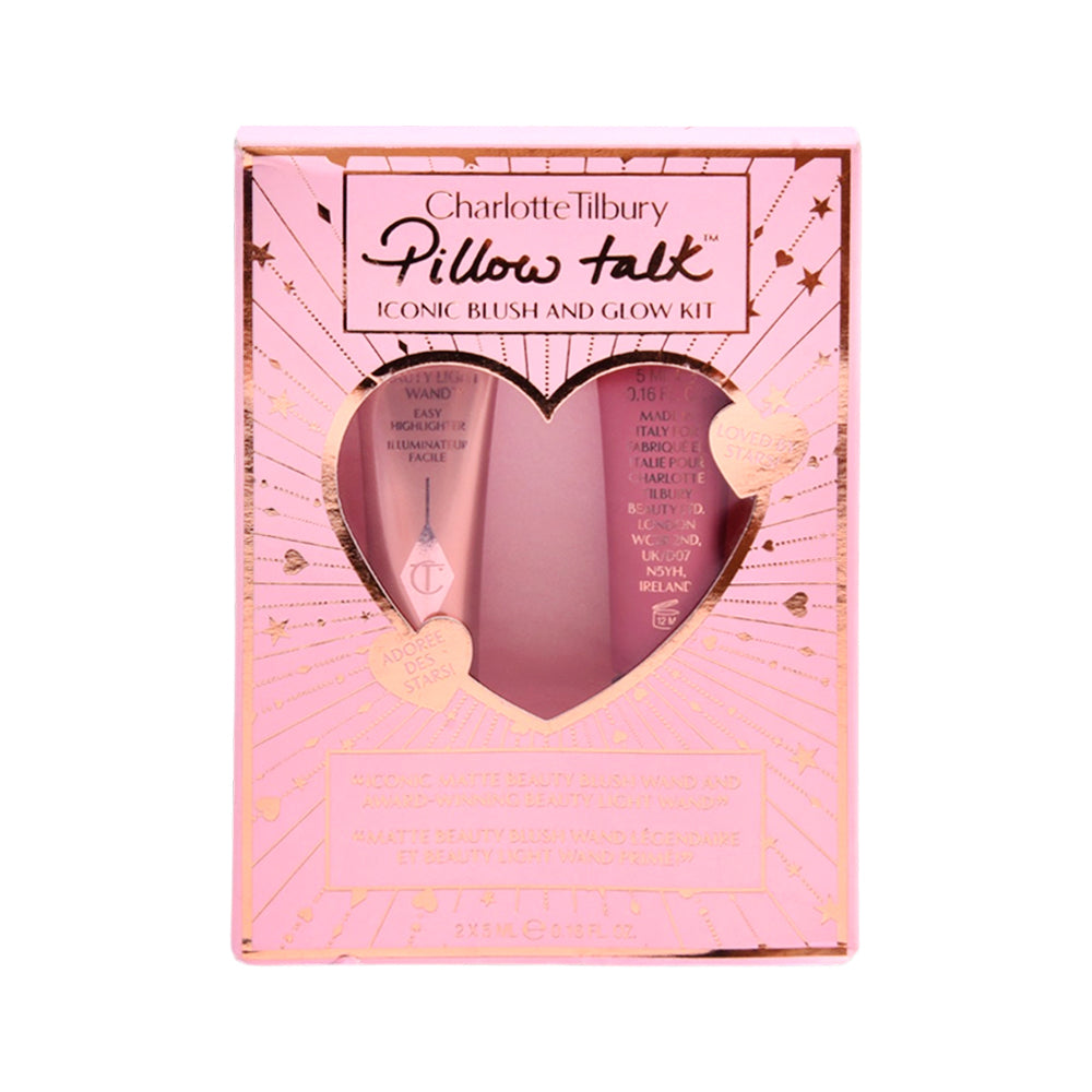 CHARLOTTE TILBURY PILLOW TALK BLUSH WAND DUO SET Default Title - MamasJan Makeup