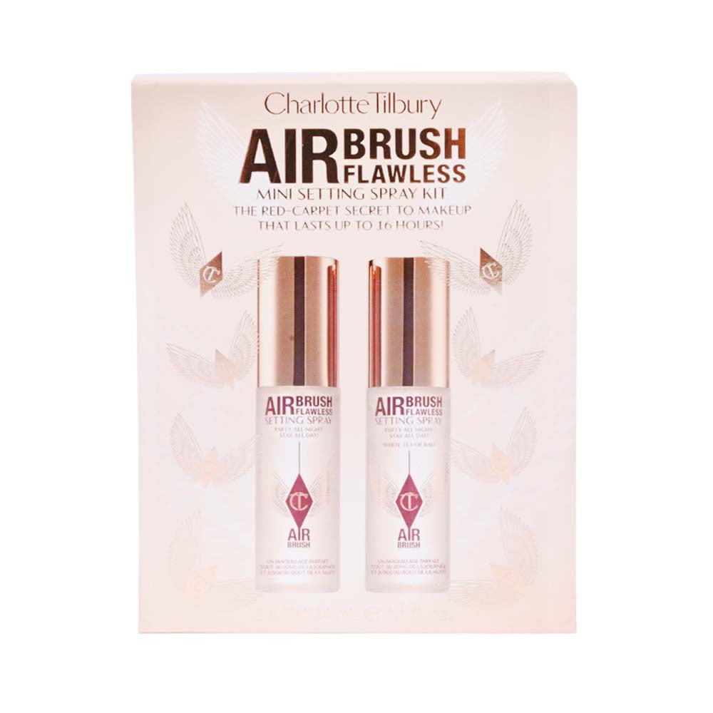 CHARLOTTE TILBURY AIR BRUSH FLAWLESS SETTING SPRAY KIT Default Title - MamasJan Makeup