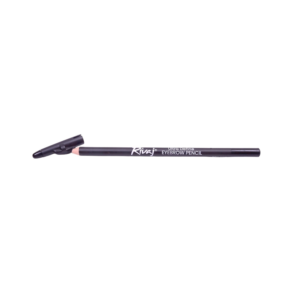 RIVAJ EYEBROW PENCIL ULTRA DEFINE MATTE BLACK Default Title - MamasJan Makeup