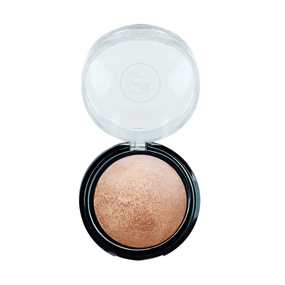 RIVAJ TERRA COTTA BLUSH POWDER 8 REDDISH PINK - MamasJan Makeup