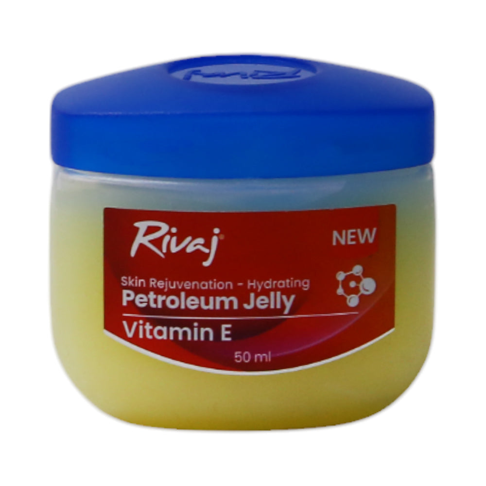 RIVAJ HYDRATING VITAMIN E PETROLEUM JELLY 50 GM Default Title - MamasJan skincare