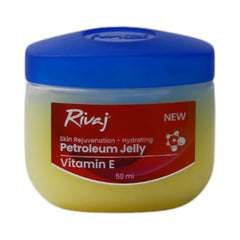 RIVAJ HYDRATING VITAMIN E PETROLEUM JELLY 50 GM Default Title - MamasJan skincare
