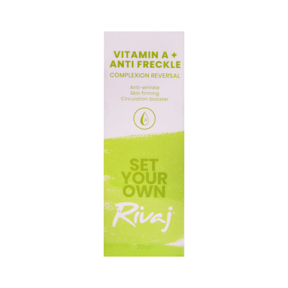 RIVAJ VITAMIN A + ANTI-FRECKLE FACE SERUM 30 ML Default Title - MamasJan skincare
