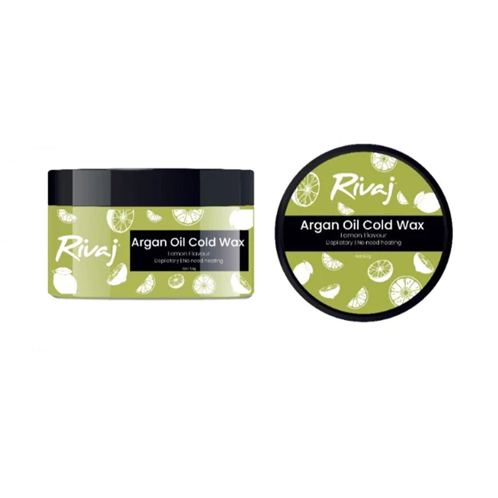 RIVAJ ARGAN OIL COLD WAX 200G STRAWBERRY - MamasJan skincare