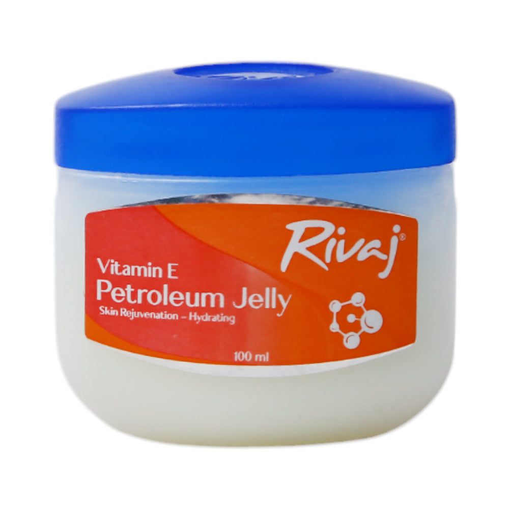 RIVAJ HYDRATING VITAMIN E PETROLEUM JELLY 100 GM Default Title - MamasJan skincare
