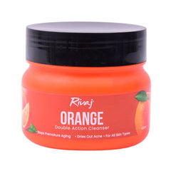RIVAJ DOUBLE ACTION ORANGE CLEANSER 400ML Default Title - MamasJan skincare