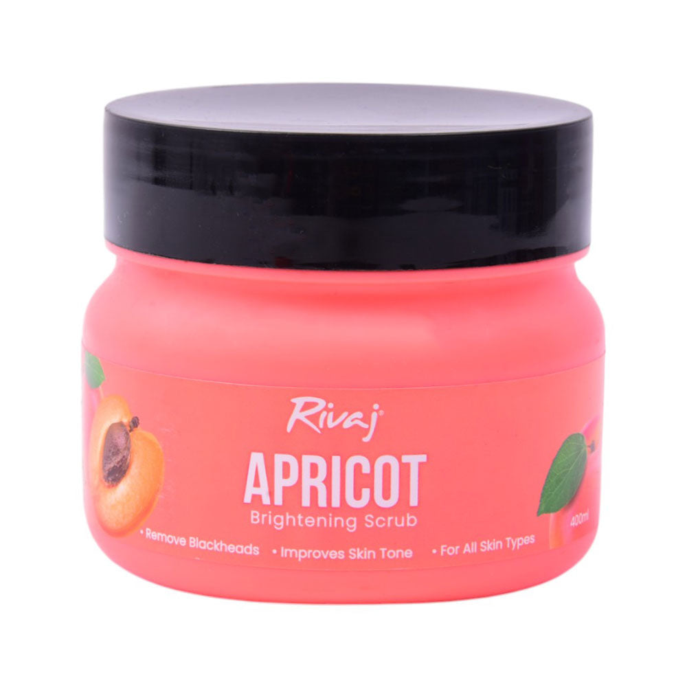 RIVAJ APRICOT SCRUB 400ML Default Title - MamasJan skincare