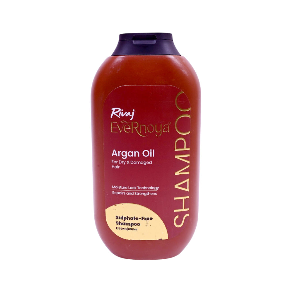 RIVAJ EVERNOYA SULFATE FREE SHAMPOO ARGAN 350 ML Default Title - MamasJan haircare