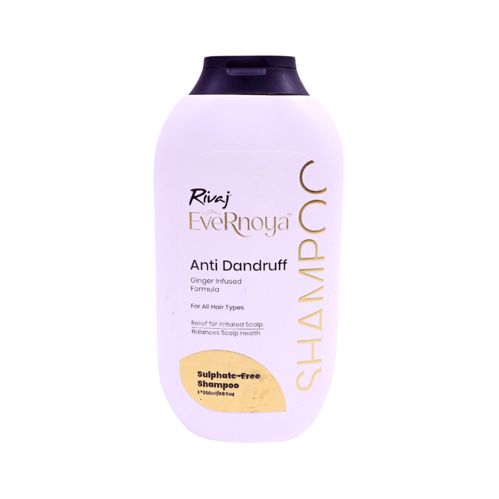 RIVAJ EVERNOYA SULFATE FREE SHAMPOO ANTIDANDRUFF 350 ML Default Title - MamasJan haircare