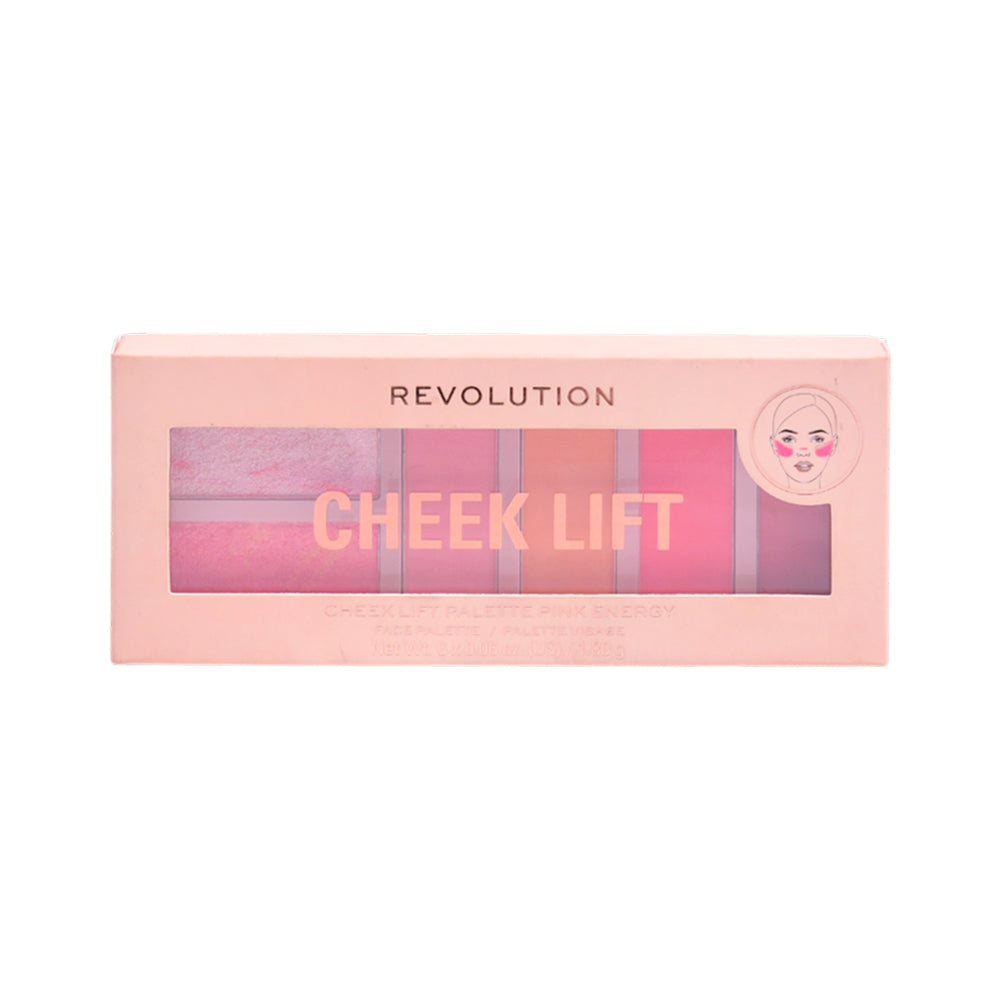 REVOLUTION CHEEK LIFT PALETTE PINK ENERGY Default Title - MamasJan Makeup