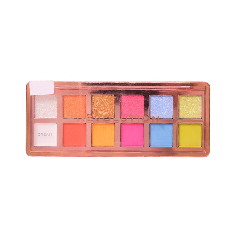 REVOLUTION THE VIBRANT ICON EYE SHADOW PALETTE 12X0.02 Default Title - MamasJan Makeup