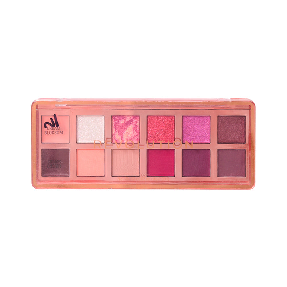 REVOLUTION THE CHERRY ICON EYE SHADOW PALETTE 12X0.02 Default Title - MamasJan Makeup