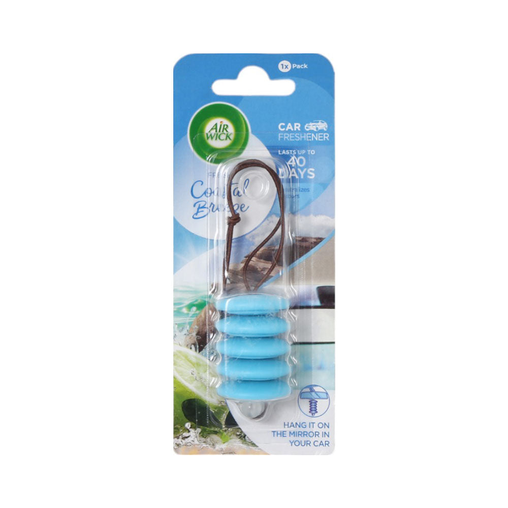 AIR WICK CAR FRESHNER COASTAL BREEZE 9.8 GM Default Title - MamasJan Grocery Nonfood