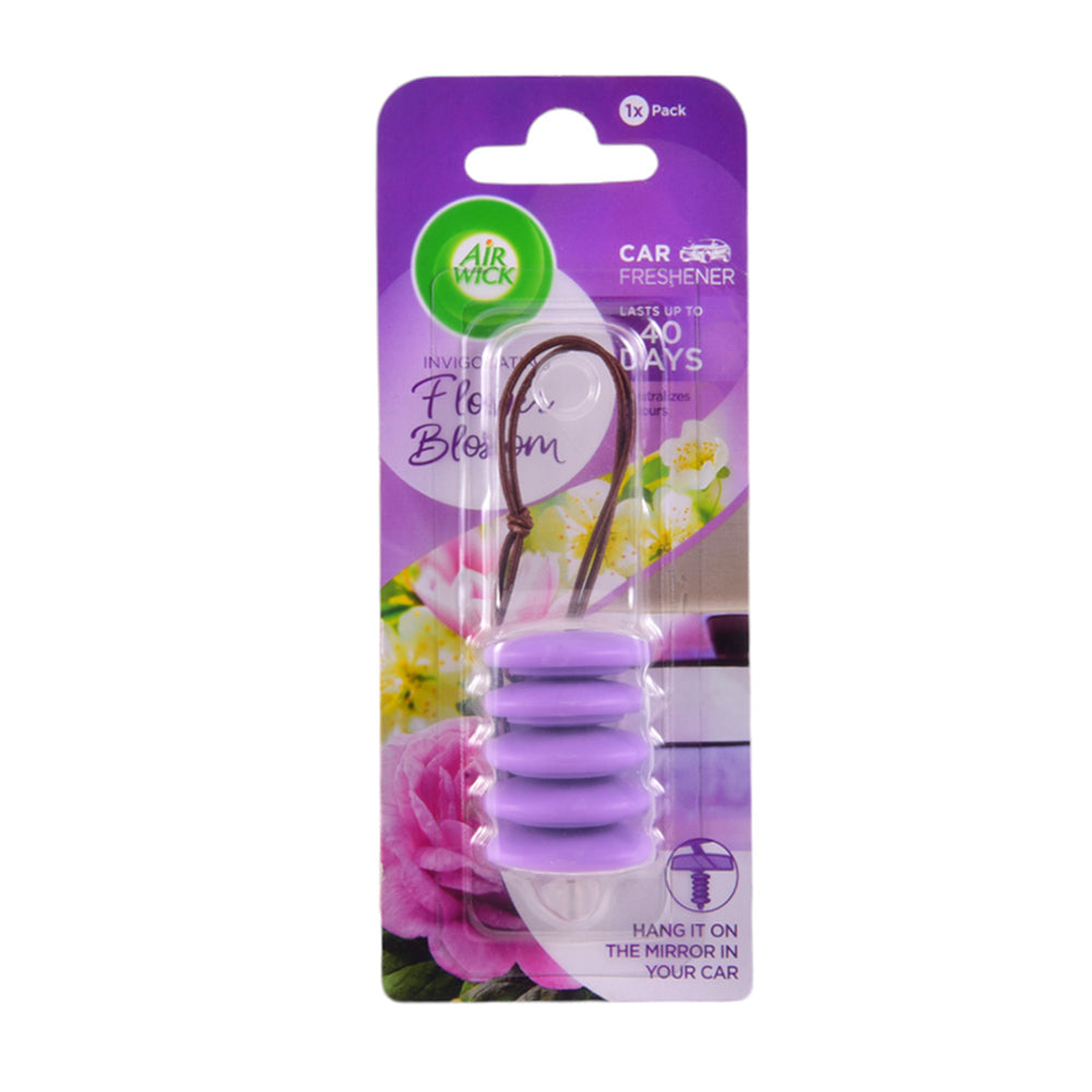AIR WICK AIR FRESHNER CAR FLOWER BLOSSOM 9.8 GM Default Title - MamasJan Grocery Nonfood