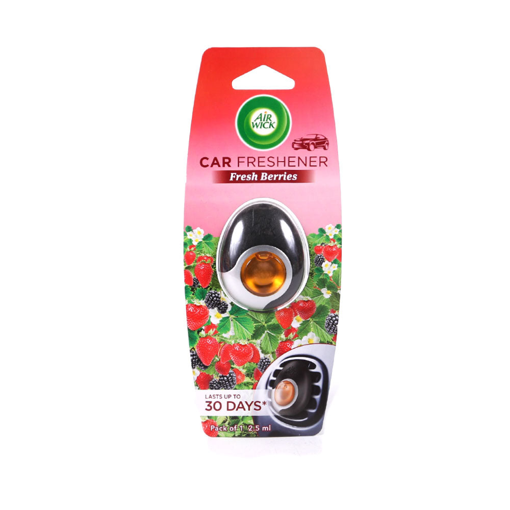 AIR WICK CAR FRESHNER FRESH BERRIES 2.5 ML Default Title - MamasJan Grocery Nonfood