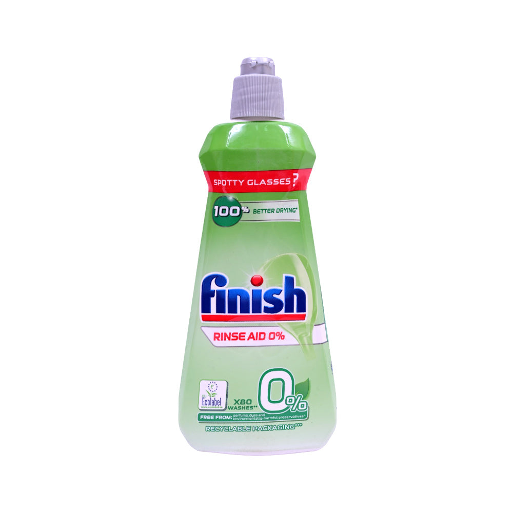 FINISH RINSE AID DISHWASH LIQUID 400 ML Default Title - MamasJan Grocery Nonfood