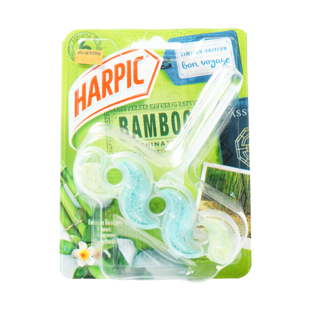 HARPIC TOILET AIR FRESHNER BAMBOO 6 ACTION 35 GM Default Title - MamasJan Grocery Nonfood