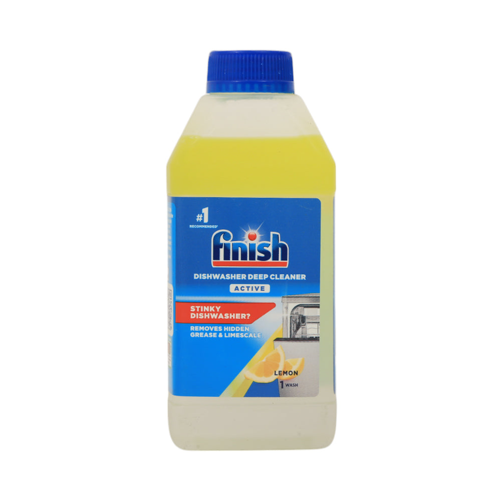 FINISH DISHWASHER CLEANER STINKY LEMON 250 ML Default Title - MamasJan Grocery Nonfood