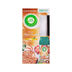AIR WICK AIR FRESHNER WITH MACHINE WARM APPLE 250 ML Default Title - MamasJan Grocery Nonfood