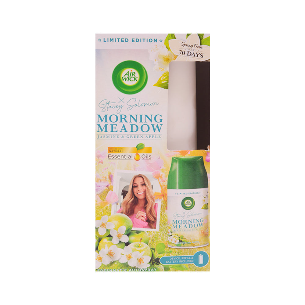AIR WICK FRESHMATIC SET MORNING MEADOW JASMIN& GREEN APPLE 2 Default Title - MamasJan Grocery Nonfood