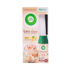 AIR WICK AIR FRESHNER WITH MACHINE + REFIL WHITE COCOA 250 M Default Title - MamasJan Grocery Nonfood