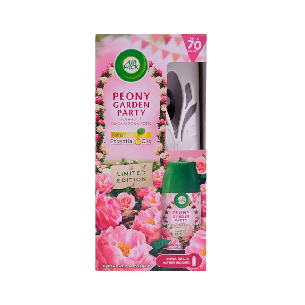AIR WICK FRESHMATIC REFILL MACHINE PEONY GARDEN PARTY 250 GM Default Title - MamasJan Grocery Nonfood