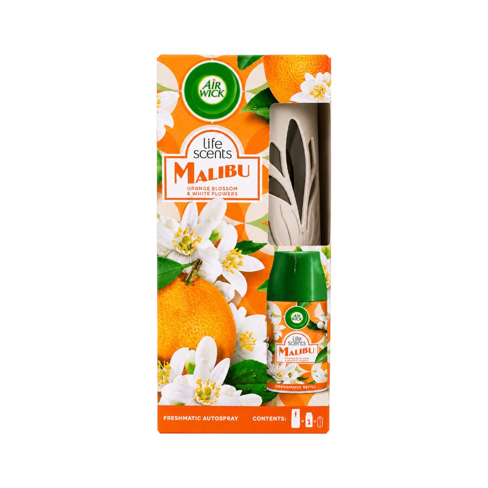 AIRWICK FRESHMATIC AUTOSPRAY ORANGE BLOSSOM & WHITE FLOWER 2 Default Title - MamasJan Grocery Nonfood