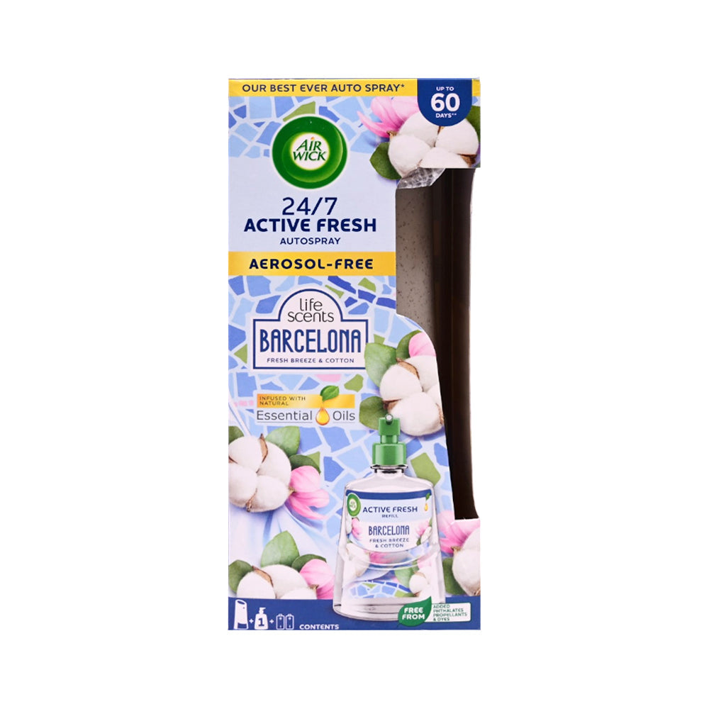 AIR WICK AIR FRESHENER BARCELOA AEROSOL FREE SET 204 ML Default Title - MamasJan Grocery Nonfood