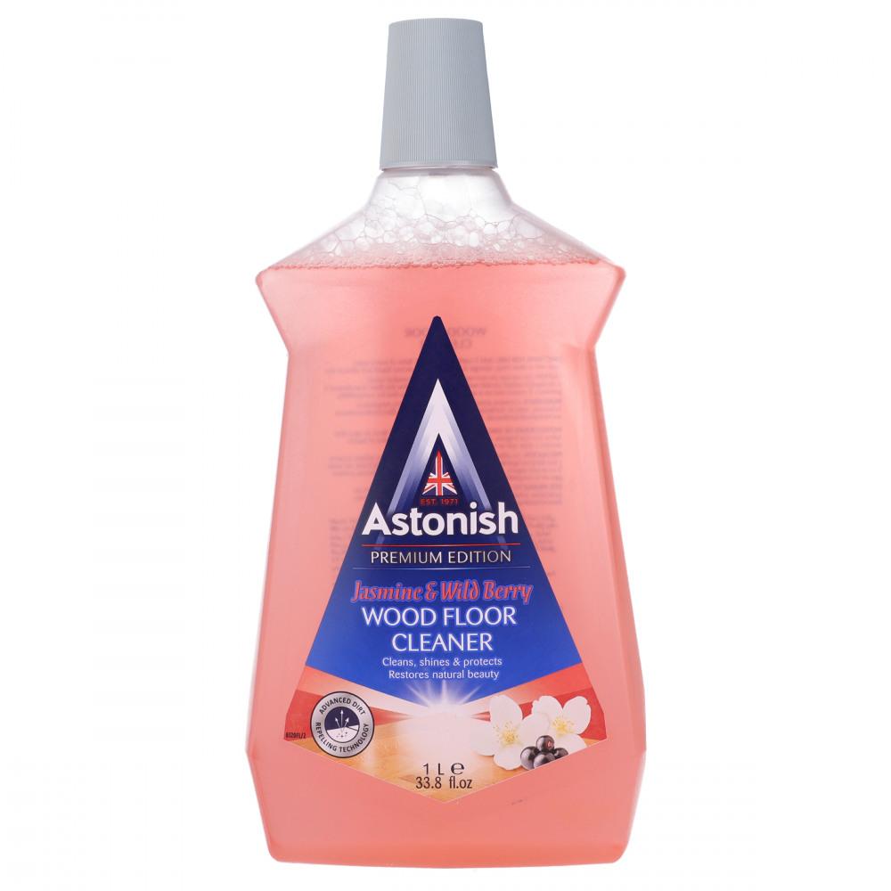 ASTONISH CLEANER WOOD FLOOR JASMINE AND WILD BERRY 1 LTR Default Title - MamasJan Grocery Nonfood