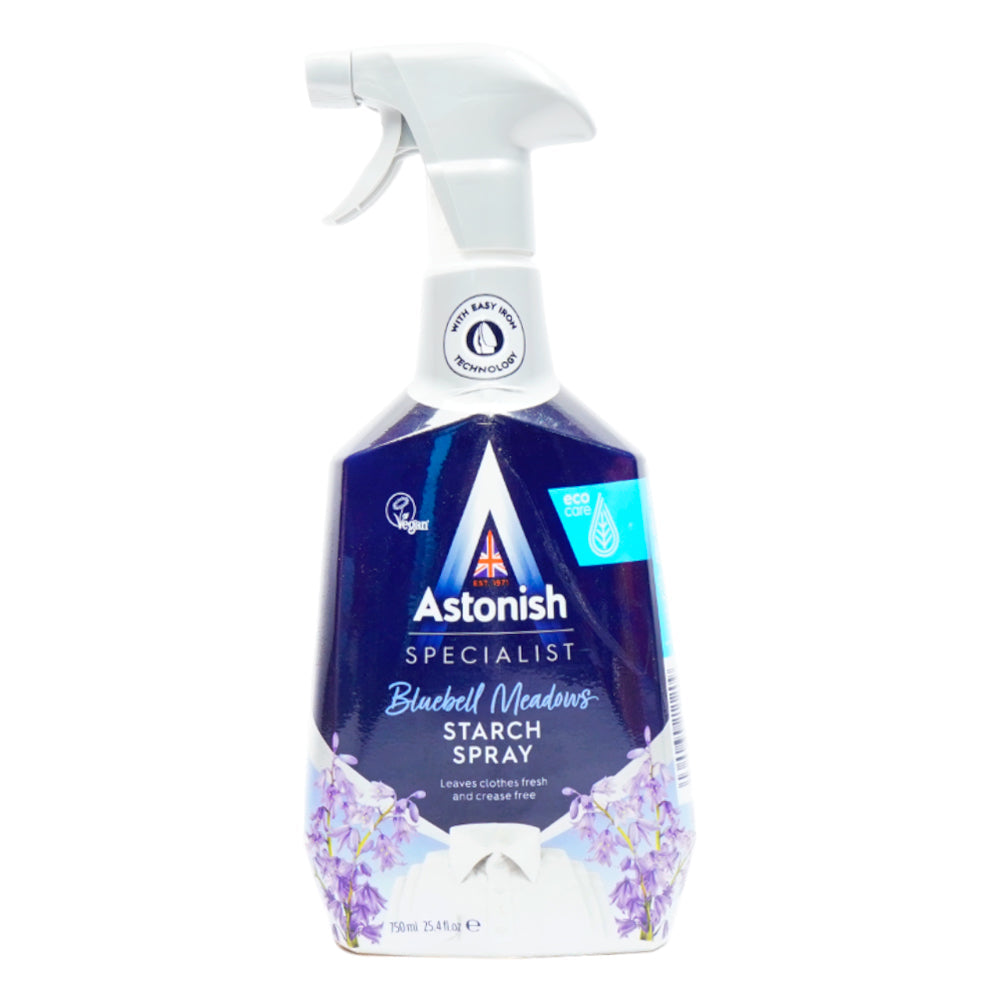 ASTONISH STARCH SPRAY BLUEBELL MEADOWS 750 ML Default Title - MamasJan Grocery Nonfood