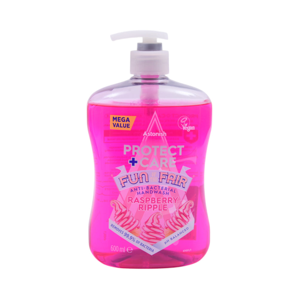 ASTONISH HAND WASH RASPBERRY RIPPLE 600 ML Default Title - MamasJan Grocery Nonfood