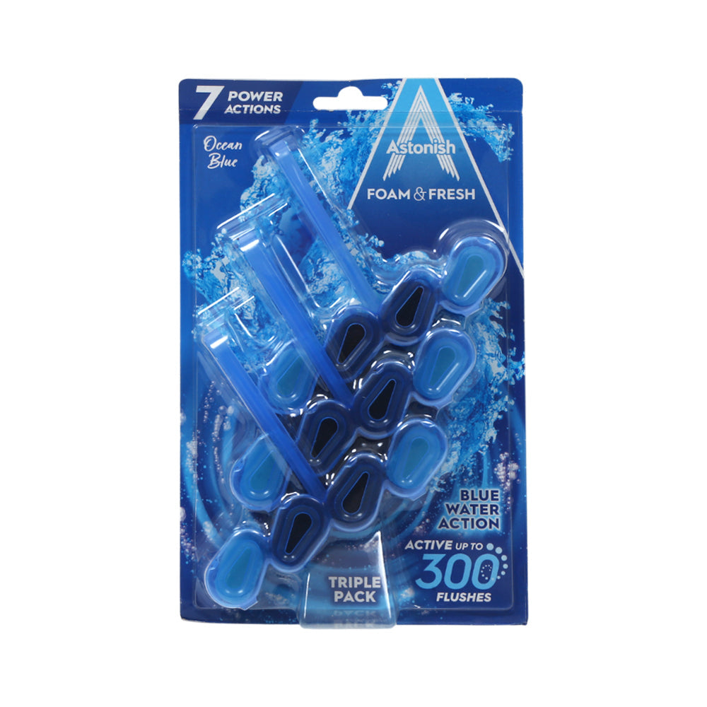 ASTONISH FOAM & FRESH OCEAN 3 PACK Default Title - MamasJan Grocery Nonfood