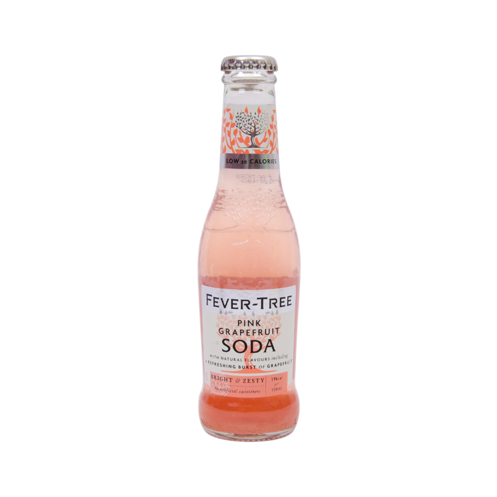 FEVER TREE PINK GRAPEFRUIT SODA 200 ML Default Title - MamasJan Grocery Food