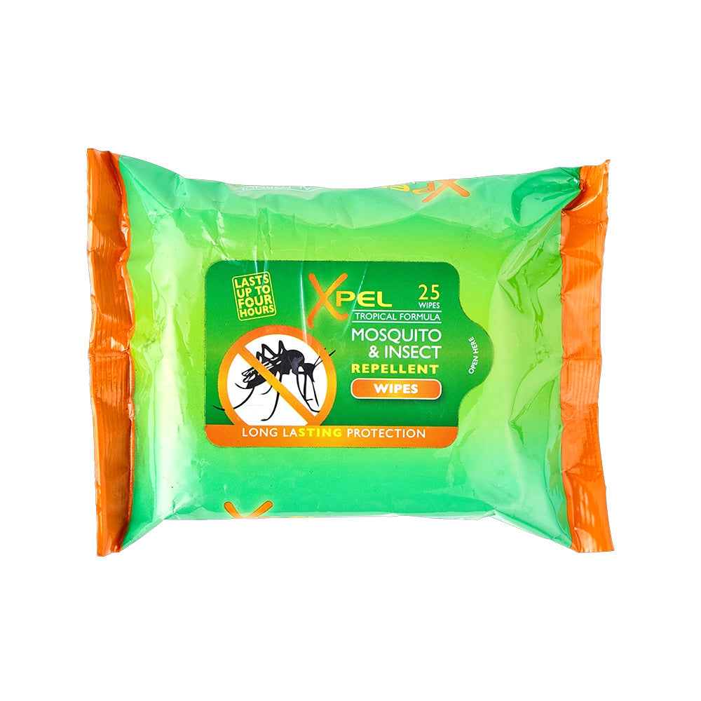 XPEL KIDS MOSQUITO & INSECT REPELLENT WIPES Default Title - MamasJan Grocery Nonfood
