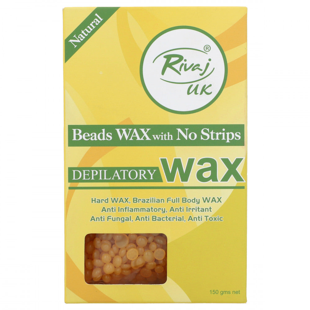 RIVAJ NATURAL HONEY BEADS HARD WAX 150 GM Default Title - MamasJan skincare