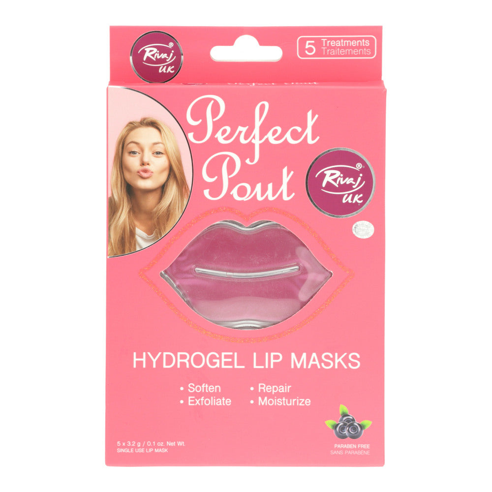 RIVAJ 5S PERFECT POUT HYDROGEL LIP MASK Default Title - MamasJan skincare