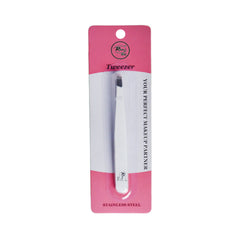 RIVAJ WHITE TWEEZER RVT-002 Default Title - MamasJan Makeup