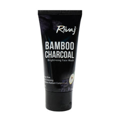RIVAJ BAMBOO CHARCOAL BRIGHTENING FACE WASH 50ML Default Title - MamasJan skincare
